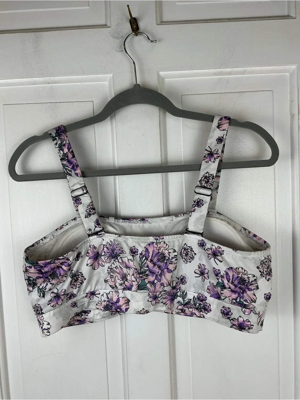 Torrid Curve Lightly Lined Wireless Floral Bandeau Bralette 1X